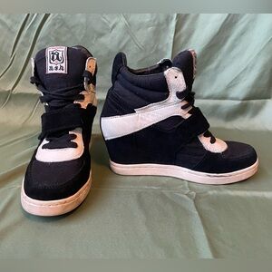 ASH Hi-Top Wedge Sneaker Shoes